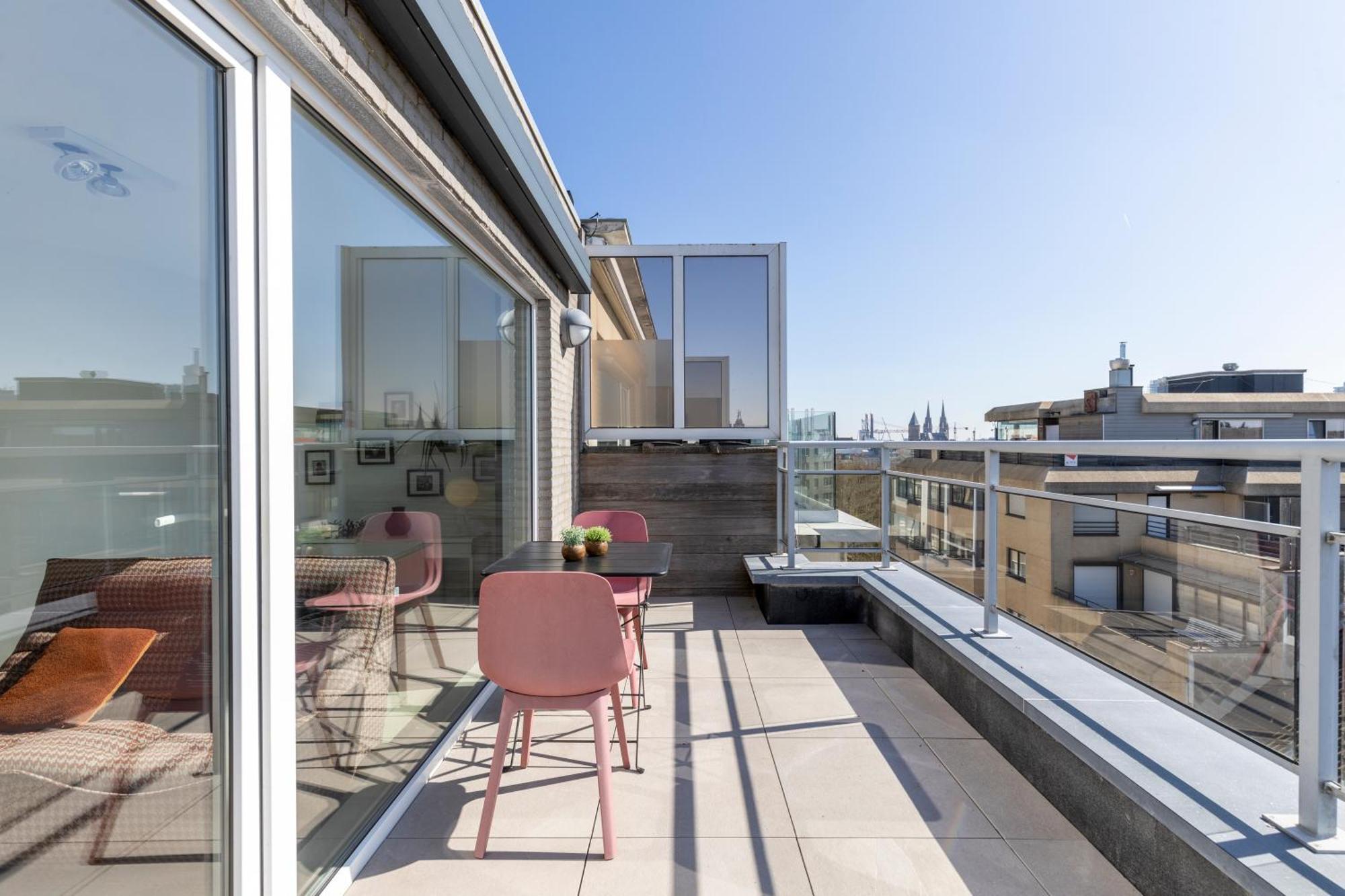 Penthouse Bij Leopoldpark Apartment Ostend Exterior photo