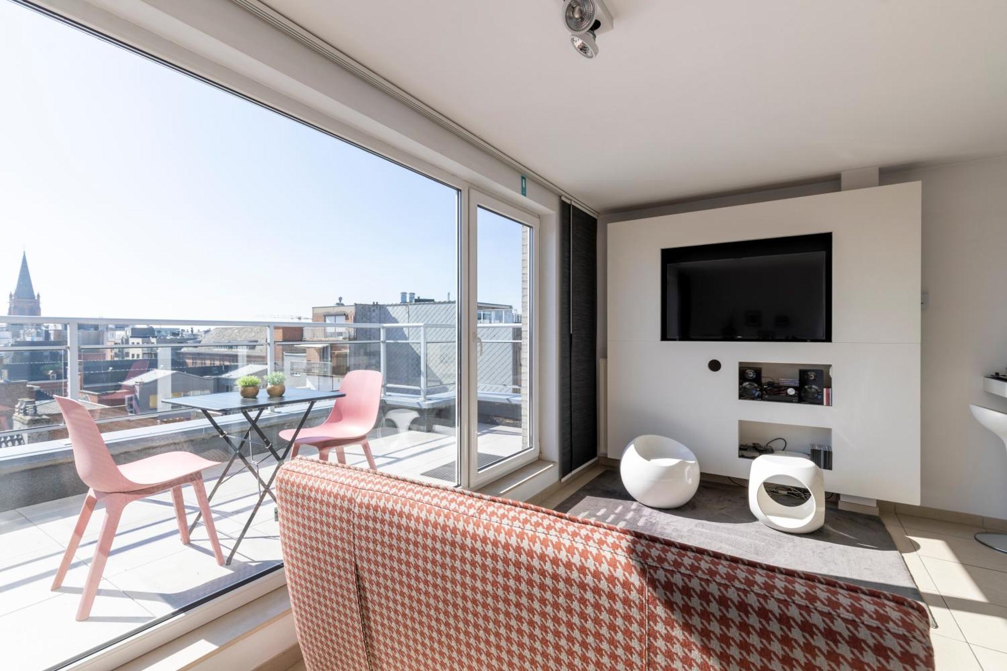 Penthouse Bij Leopoldpark Apartment Ostend Exterior photo