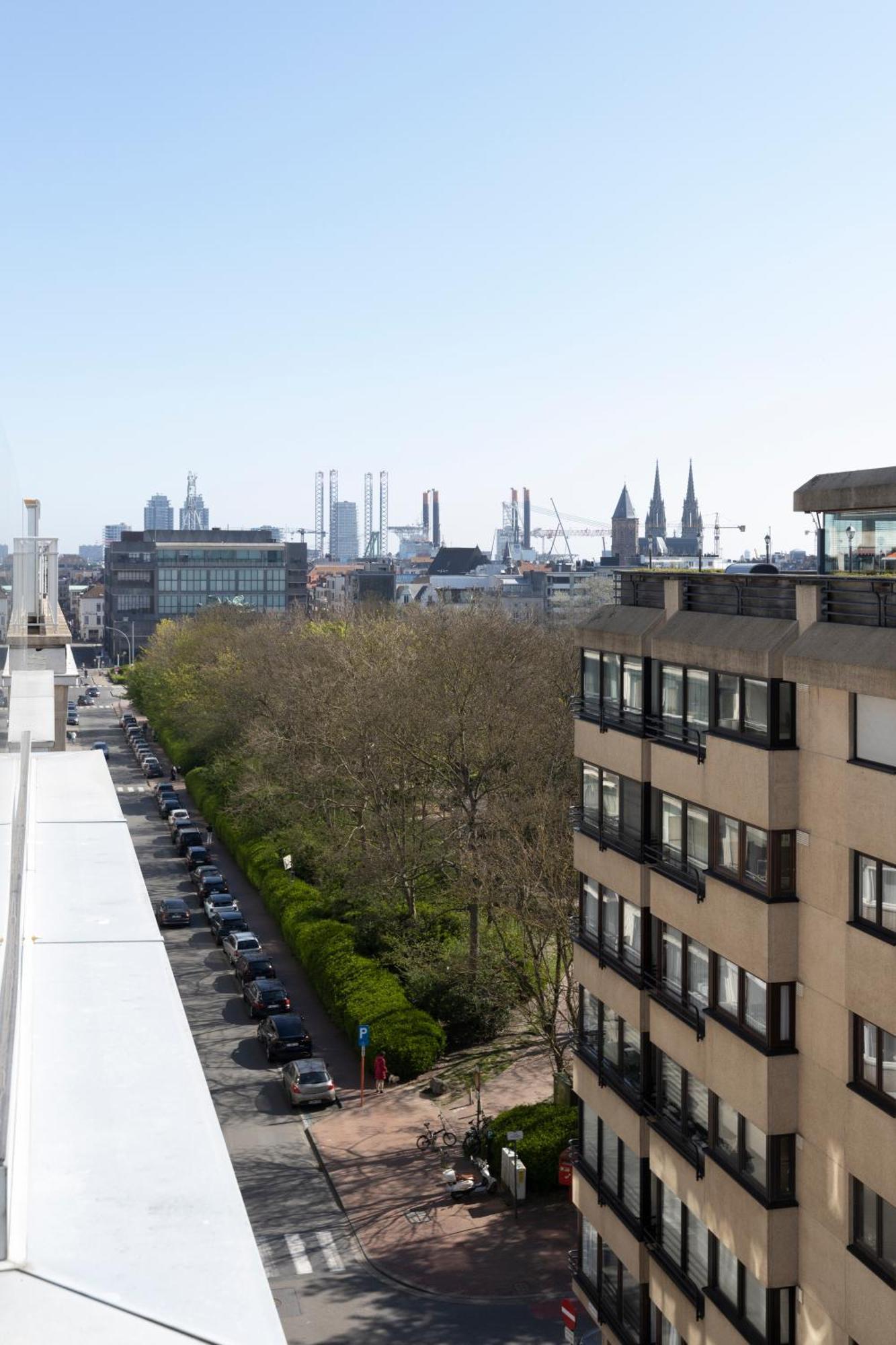 Penthouse Bij Leopoldpark Apartment Ostend Exterior photo